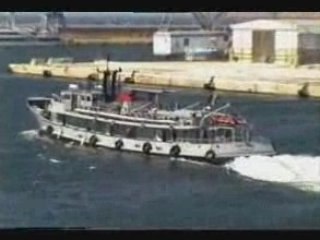 Appareillage bateau pompe Lacydon pour feu sur le PAM