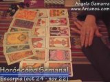 Horoscopo Escorpio del 26 octubre al 1 noviembre 2008 Tarot