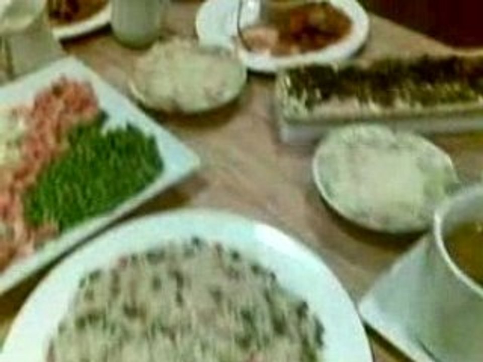 Le cours de culinarie a finit