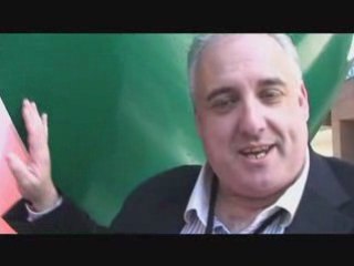 John touches the ball