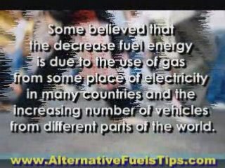 The Use of Alternative Fuels Expansion