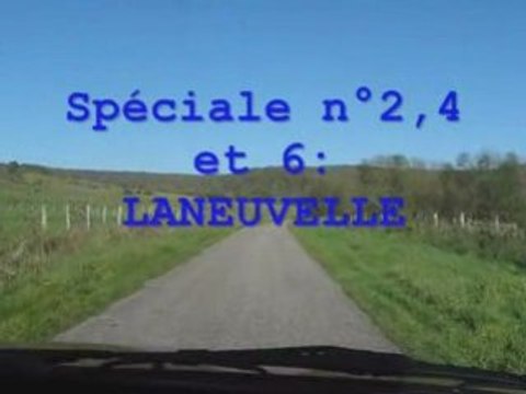 Recos: Rallye de Bourbonne les Bains 2008, ES de LANEUVELLE