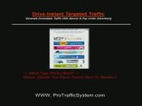 Increase Targeted Web Site Traffic: Pro Traffic System