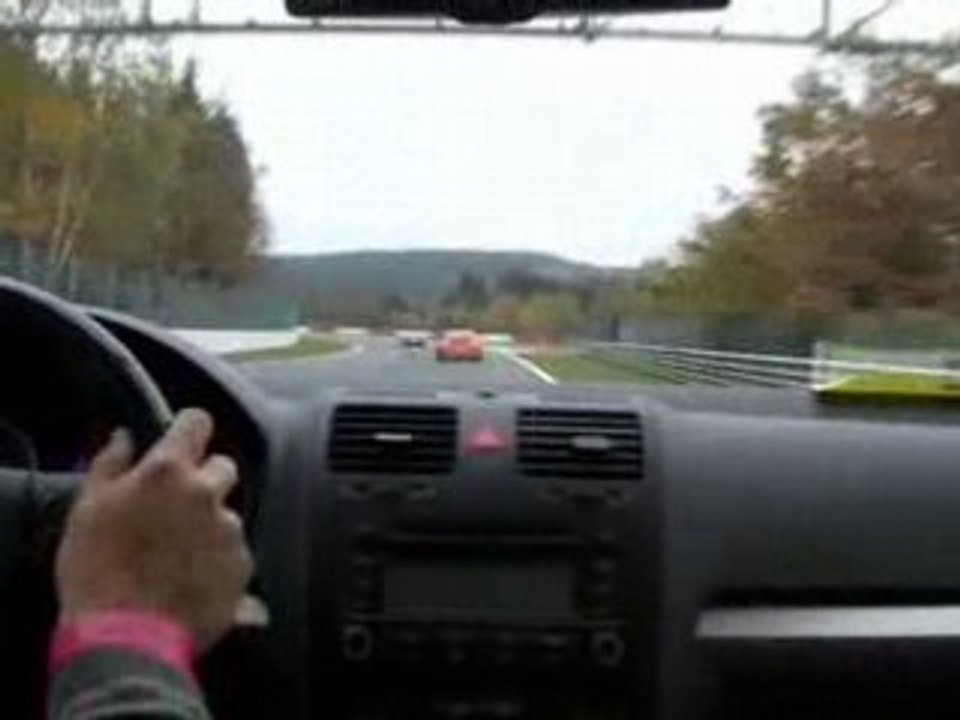 Ma golf V gti a Spa Francorchamps categorie expert