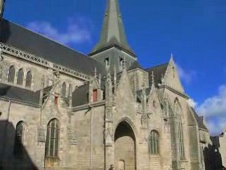 Guérande : église cité médiévale