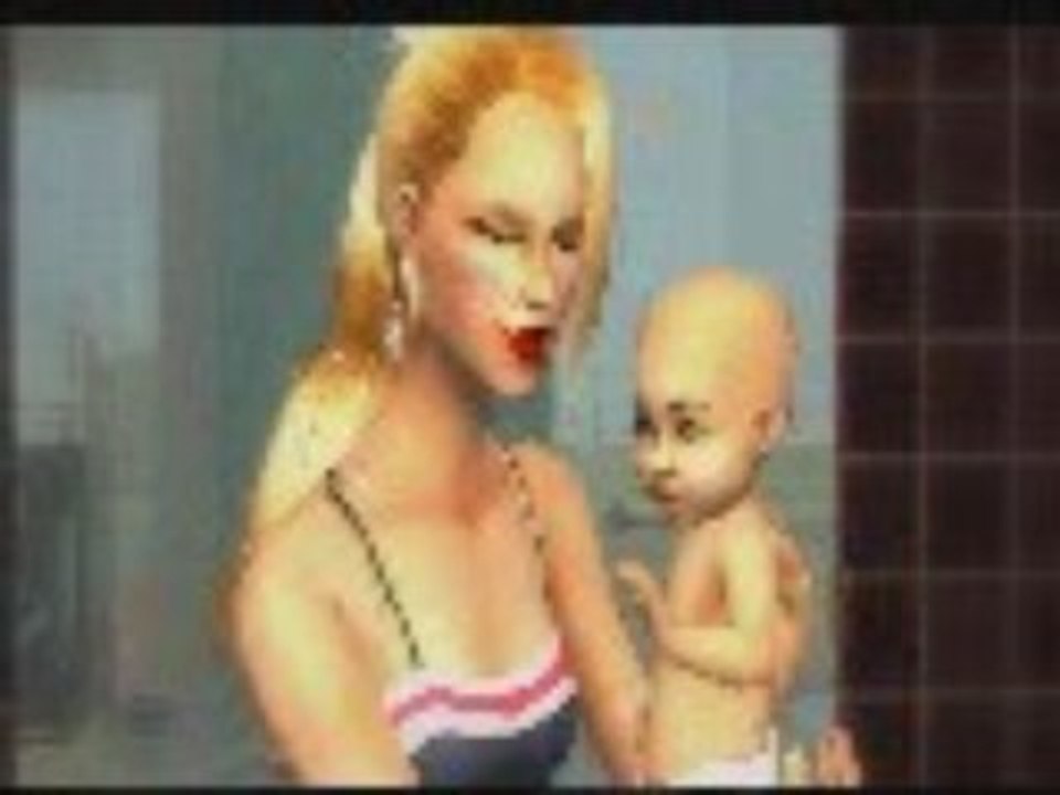 Sims accouchement