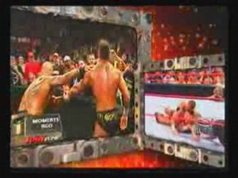 Raw - Christian Cage vs Randy Orton