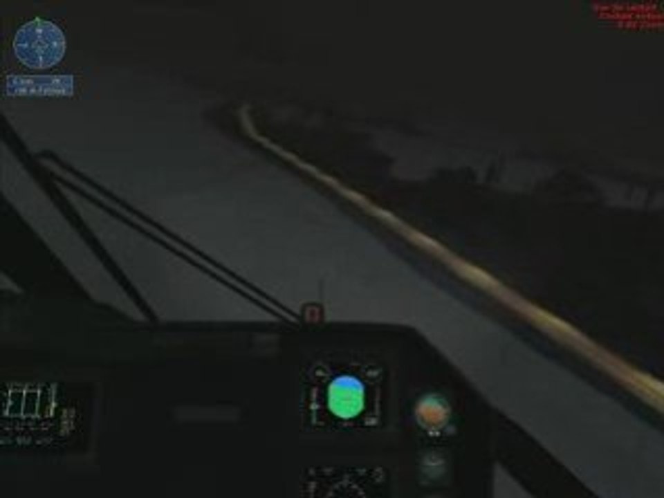 Flight Simulator X - Sauvetage en hélicoptère (pont)