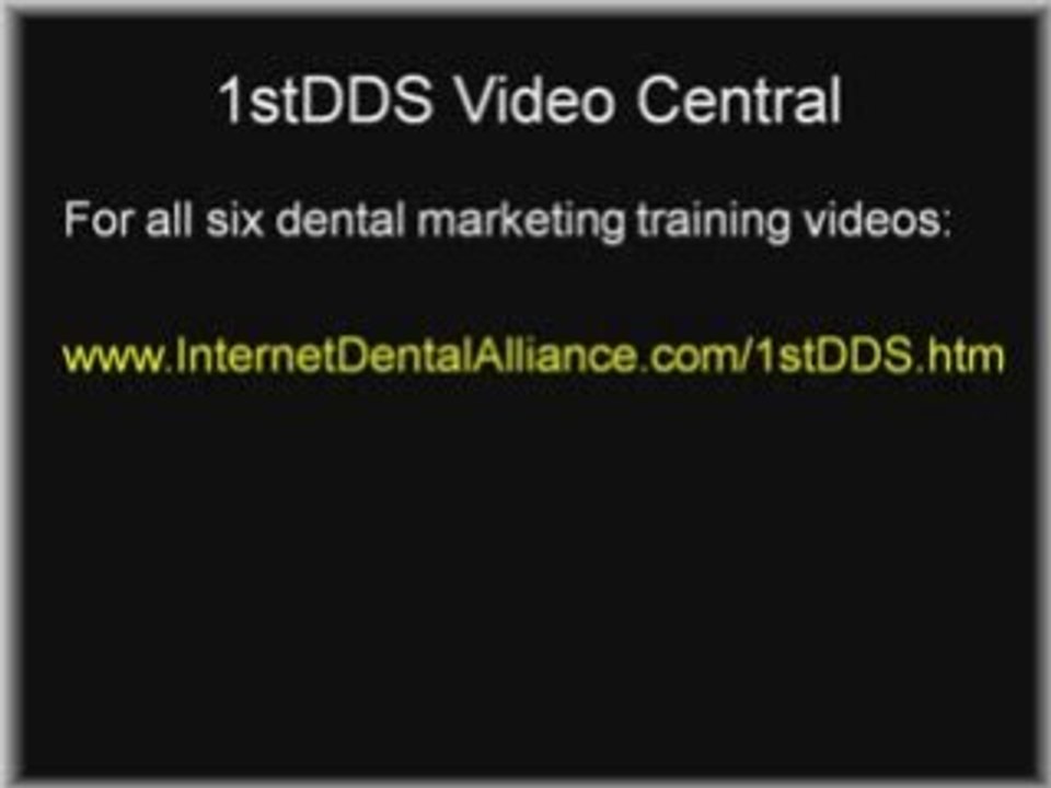 Dental Marketing: Double Your Results: Website / Directories