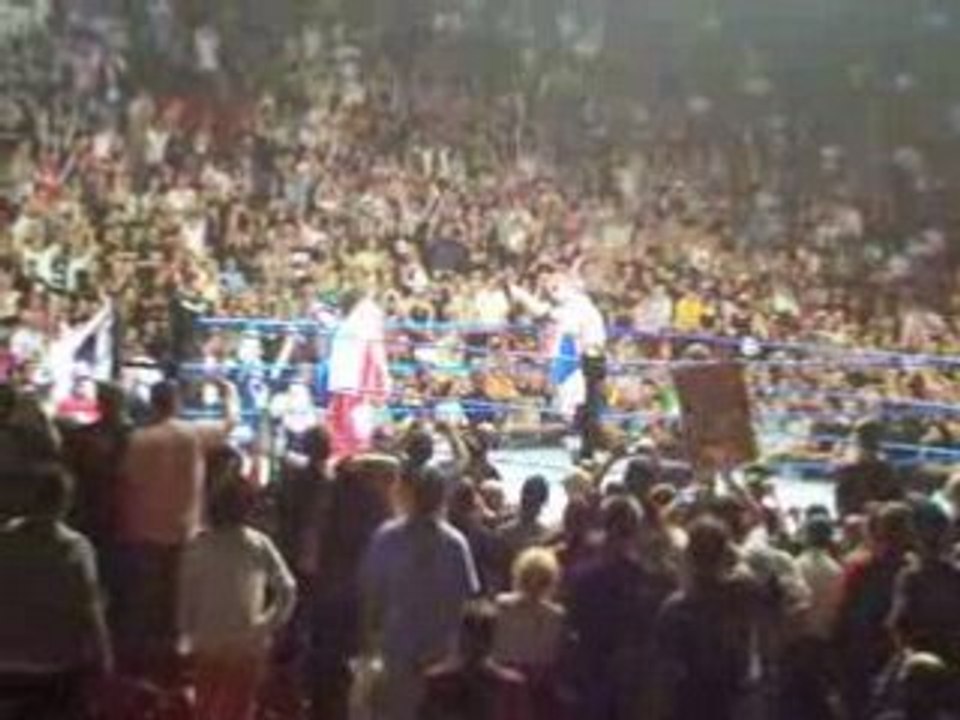 Wwe smackdown bercy batista anime le public