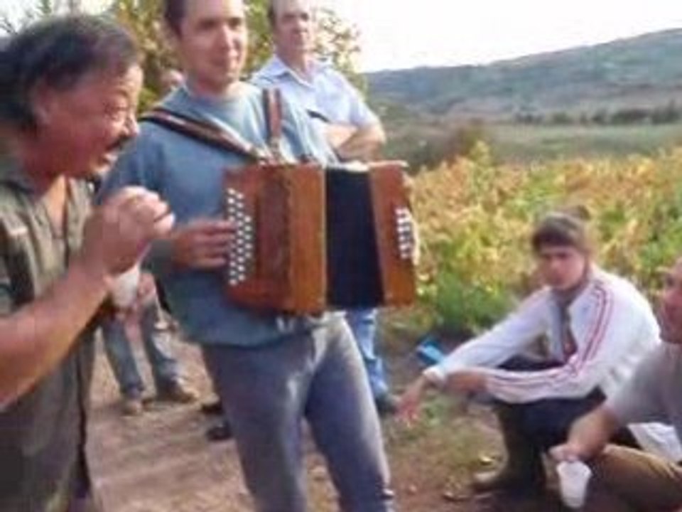 Vendanges 2008 à Bruéjouls