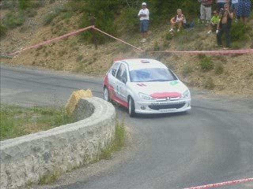 4eme rallye des vallee 2008 thoard 3