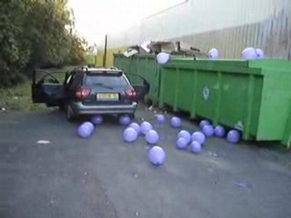 Christian et les ballons...