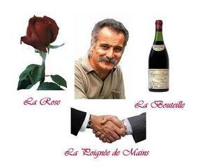 La Rose,la Bouteille et la Poignée de Mains(G. BRASSENS)