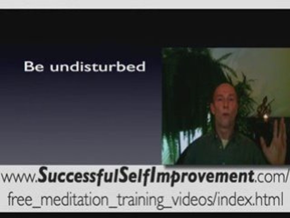 Free Meditation Training Videos on How to Meditate