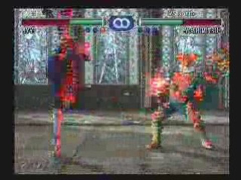 Soul Calibur II Ivy VS Yoshimitsu