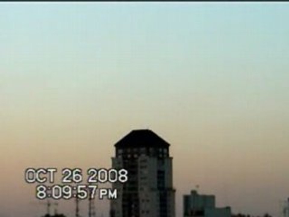 Ovni en basse altitude 26 octobre 2008 Buenos aires