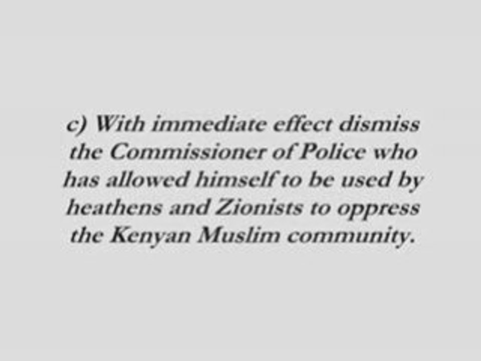 Obama the future dictator and his friend Odinga