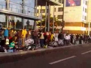 Les Marchés de la misère en plein Paris en 2008