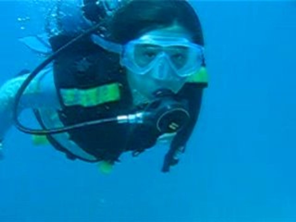 PLONGEE A L'ILE MAURICE AVEC FLAVIE