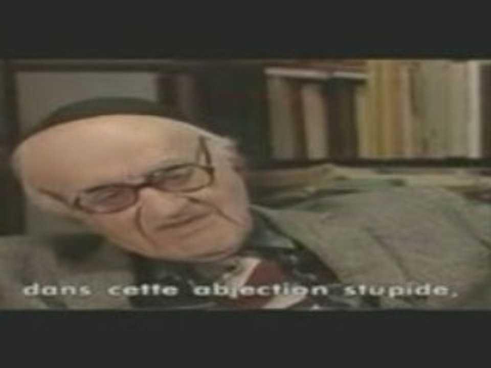 Yeshayahou Leibowitz temoigne judéo nazi torture israel