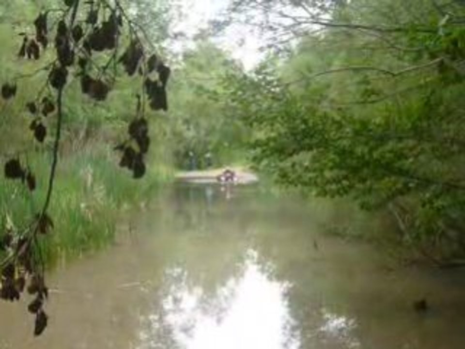 traverse de riviere en quad