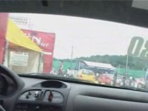 Rallycross de Lavaré 2007 - Caméra embarquée - F. Pailler