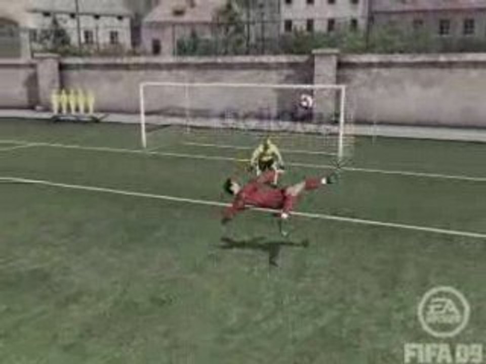 Fifa 09 ps3 retourné acrobatique