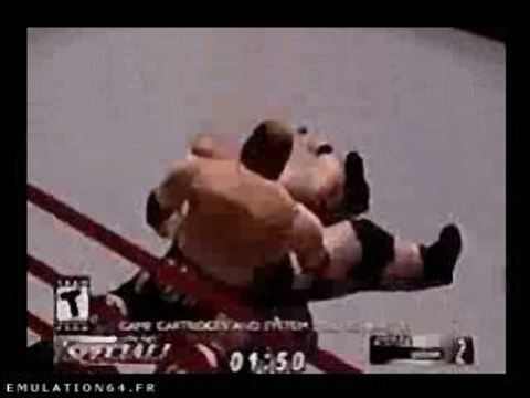 Publicité N64 - WWF Wrestlemania 2000 (Usa)