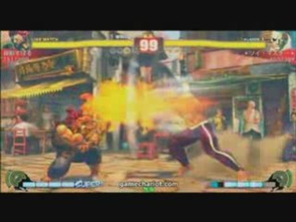 Street Fighter 4 : Gouki vs Sagat