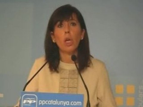 Alícia Sánchez-Camacho reclama més diners per Catalunya