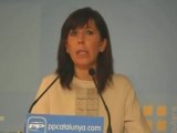Alicia Sánchez-Camacho reclama austeritat i menys impostos