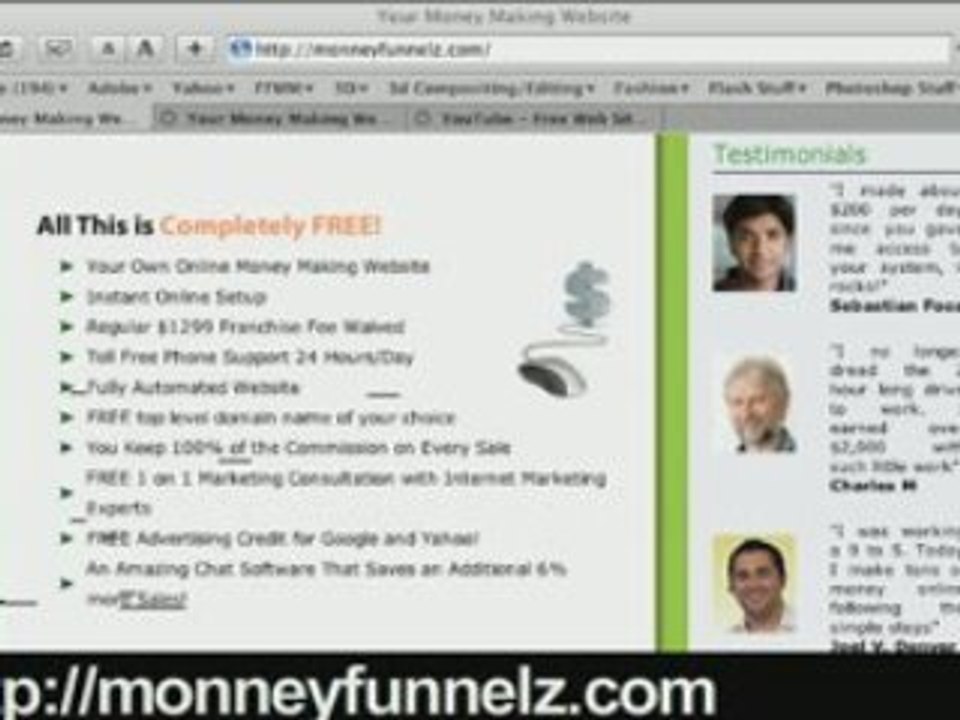 Front Admin-MonneyFunnelz.com by John Raygoza