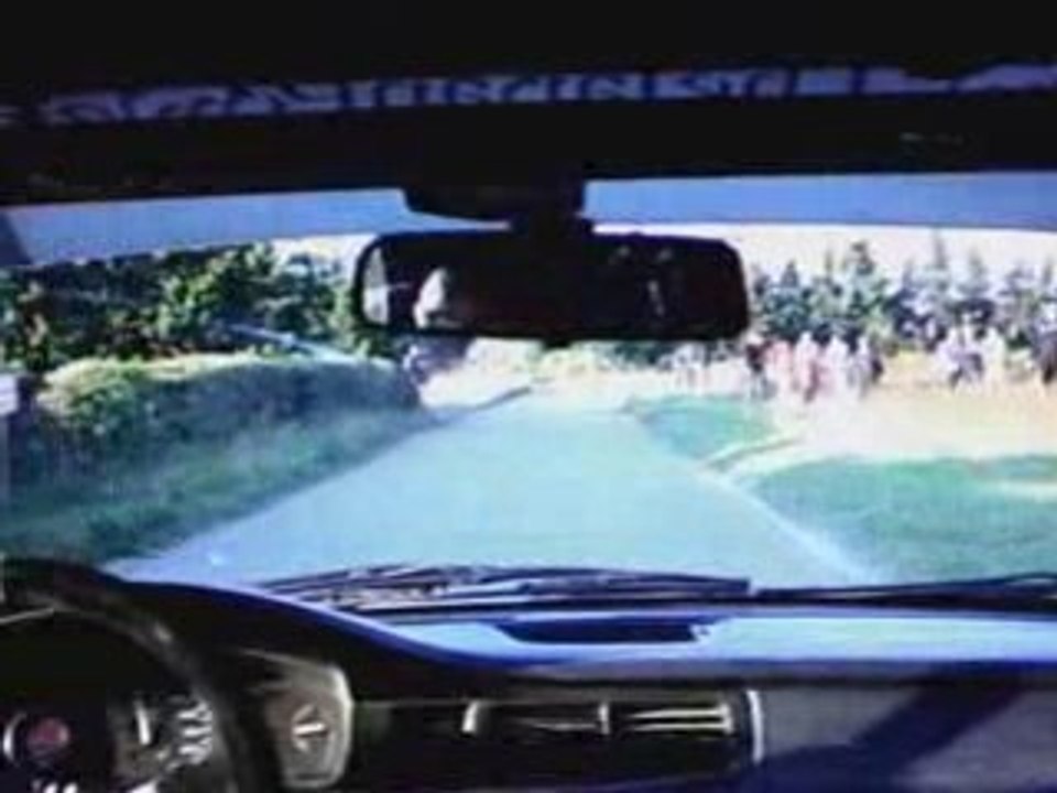 Rallye de Sarrians 2008, ES2 en Civic Gr N