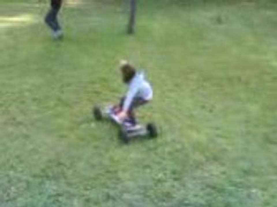 Ma soeur en skate