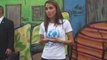 Her Majesty Queen Rania of Jordan visits a UNICEF-supported school project in Brazil