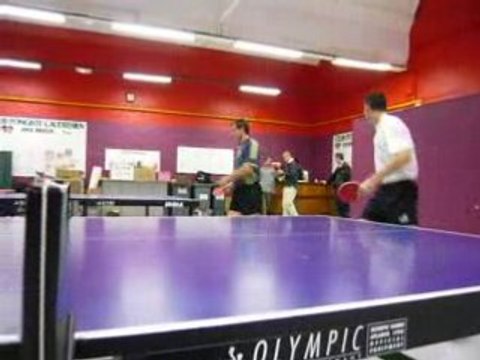 Jérémy Rousseau, champion de tennis de table handisport