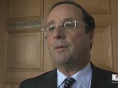 Point presse de François Hollande 28 octobre 2008