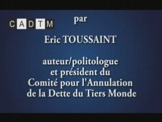 Analyse alternative des crises en cours