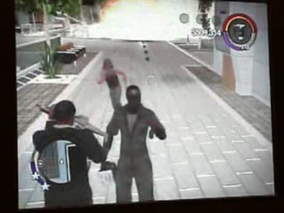 saints row 2 Explosion en séries au centre commercial