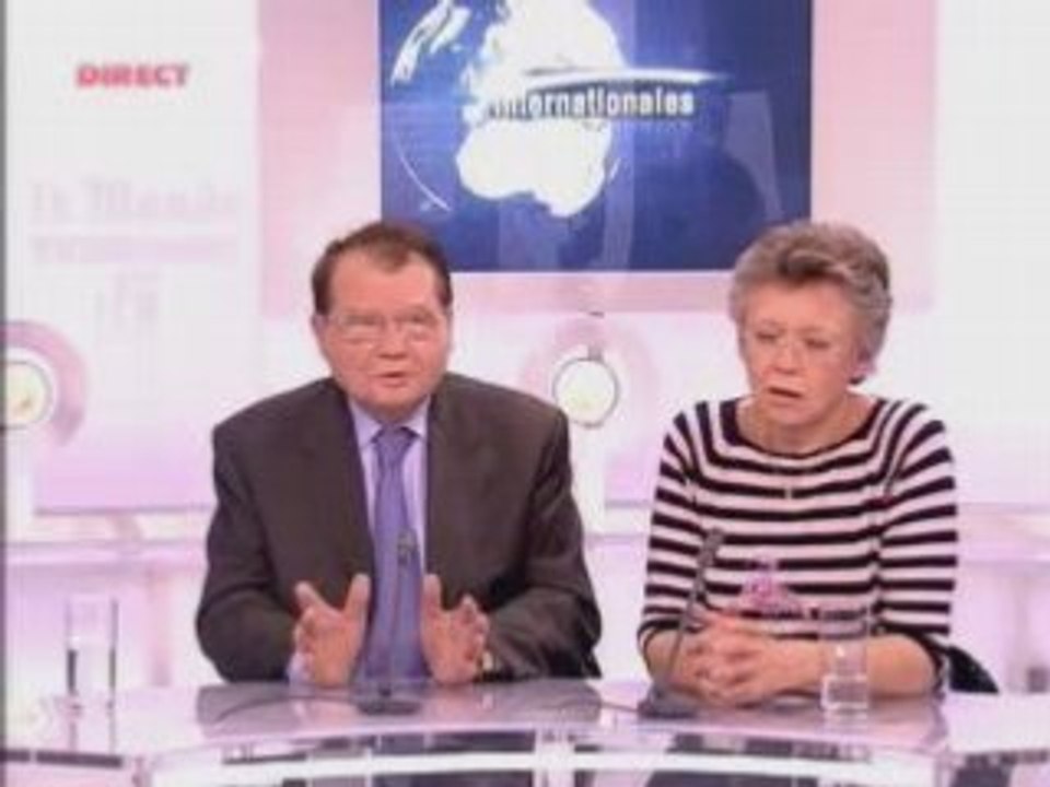 Internationales : émission du dimanche 26 octobre 2008