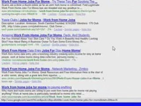 Work At Home Jobs For Moms *SEO Training For WAHMs*