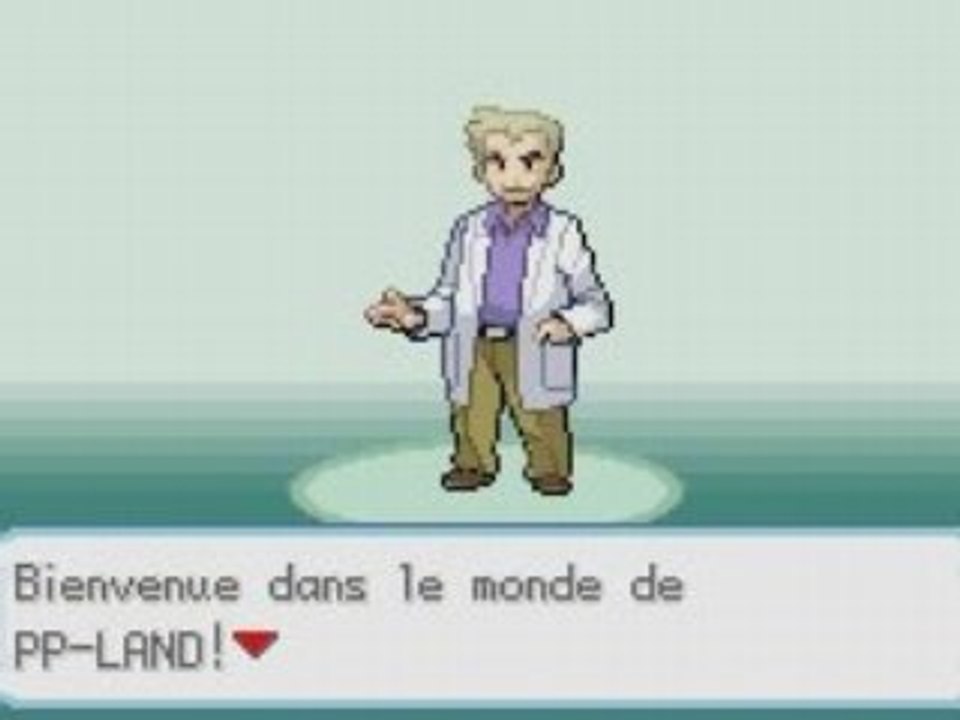 Pokemon Version PP: Intro du Prof.Gnik
