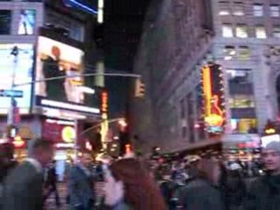 Times Square by night