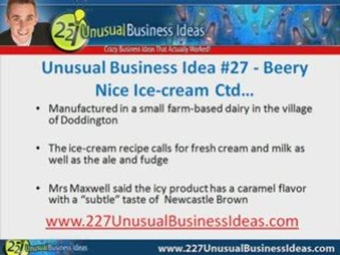 Unusual Business Ideas - Combining Beer and Business