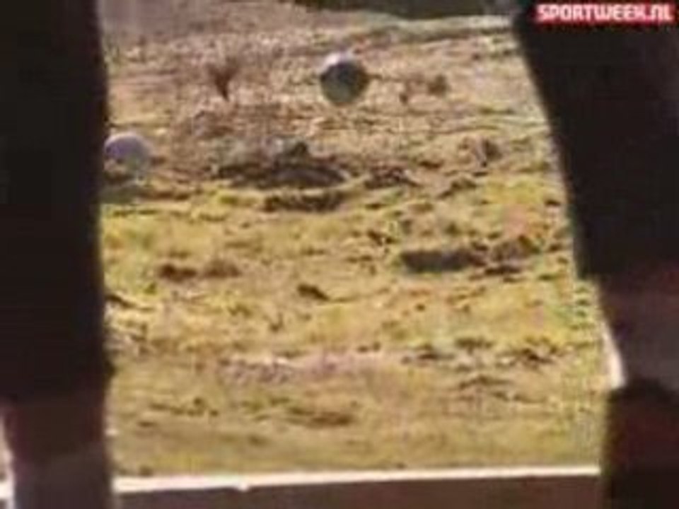 Reportage R. SMITH à l'entraînement TV hollandaise