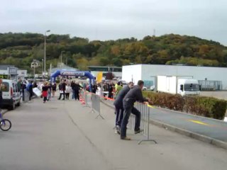 Sente des moines 2008 : Arrivée de Sébastien (30km relais)