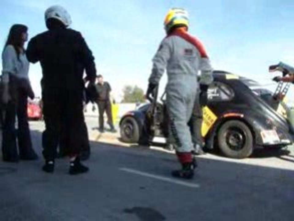 arrêt au stand FUNCUP NOGARO