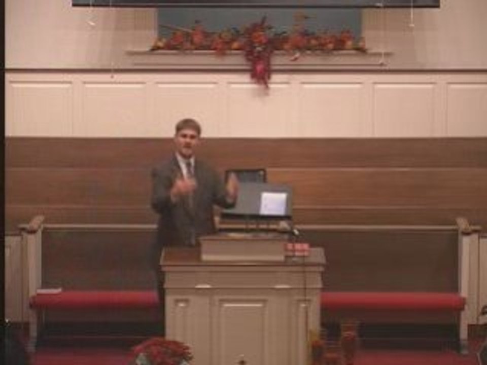 Revival Service 10-13-2008 (Matt Martin) Part 1