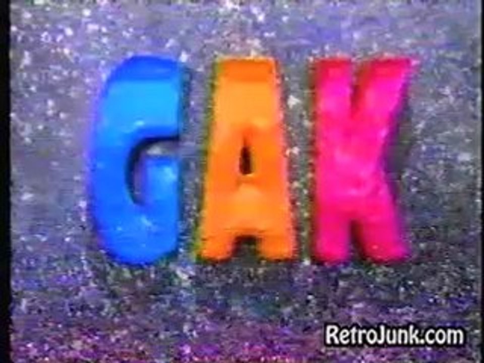 Nickelodeon Gak Commercial